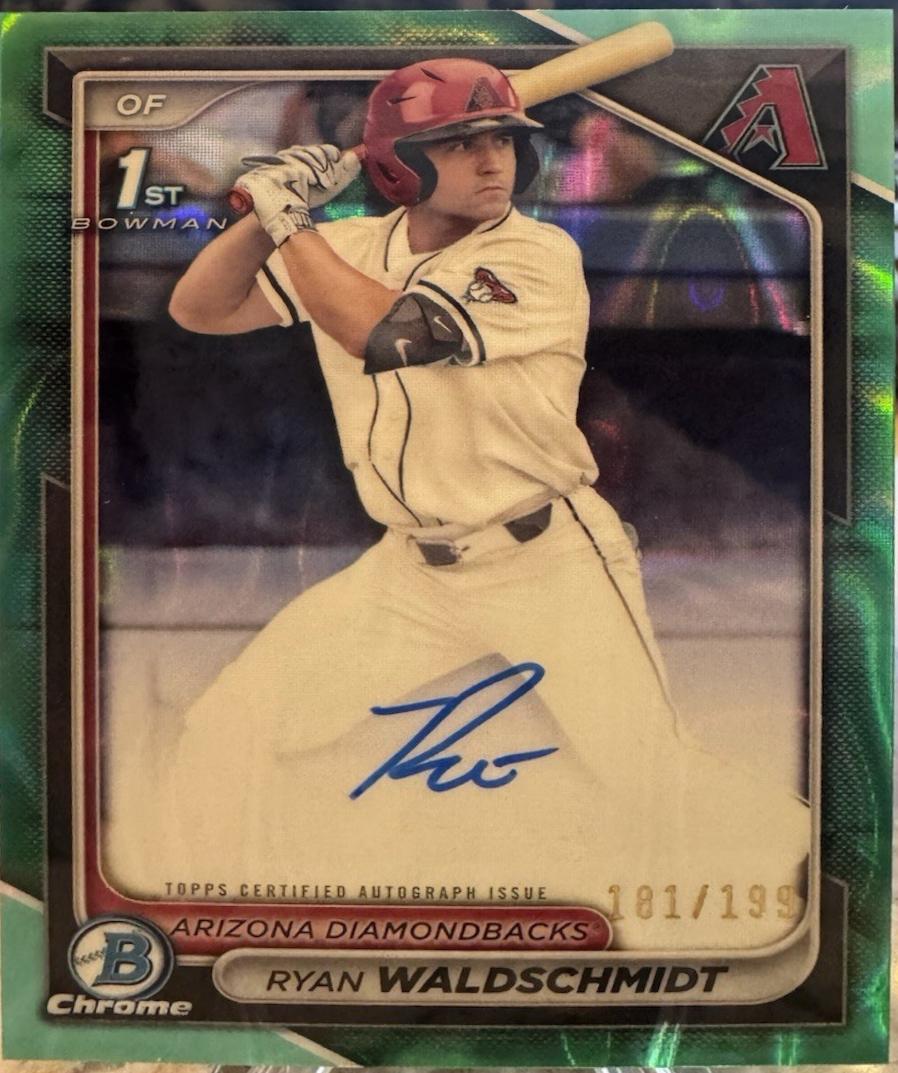 Ryan Waldschmidt [Aqua Lava Refractor] #CPA-RW