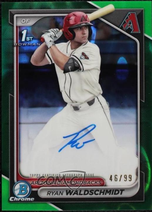 Ryan Waldschmidt [Green Refractor] #CPA-RW