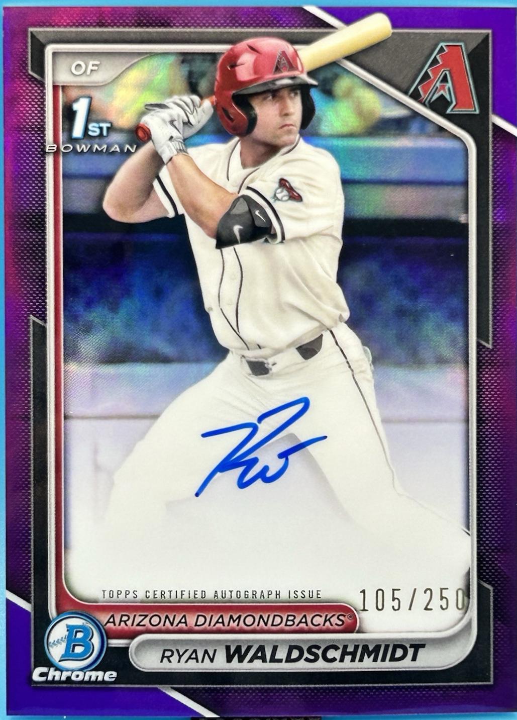Ryan Waldschmidt [Purple Refractor] #CPA-RW