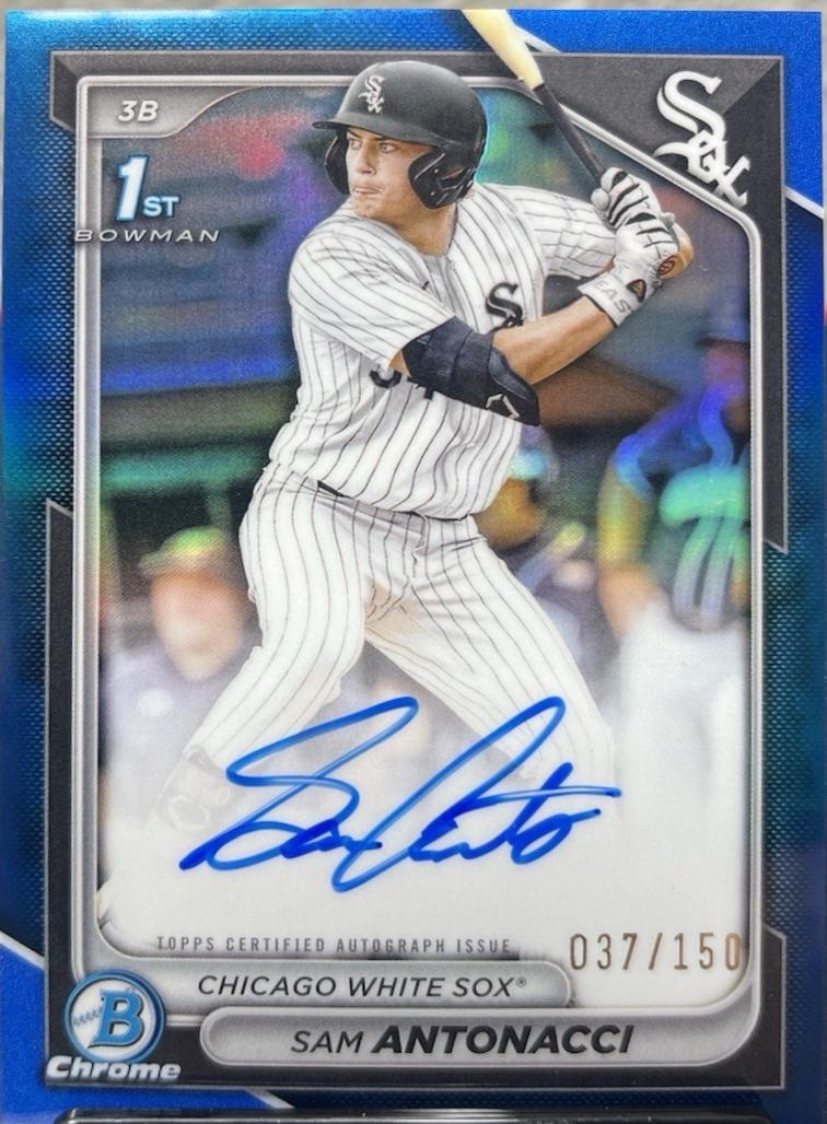 Sam Antonacci [Blue Refractor] #CPA-SA