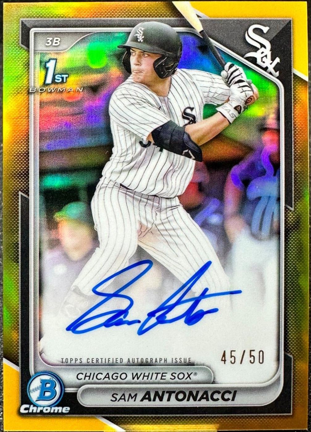 Sam Antonacci [Gold Refractor] #CPA-SA