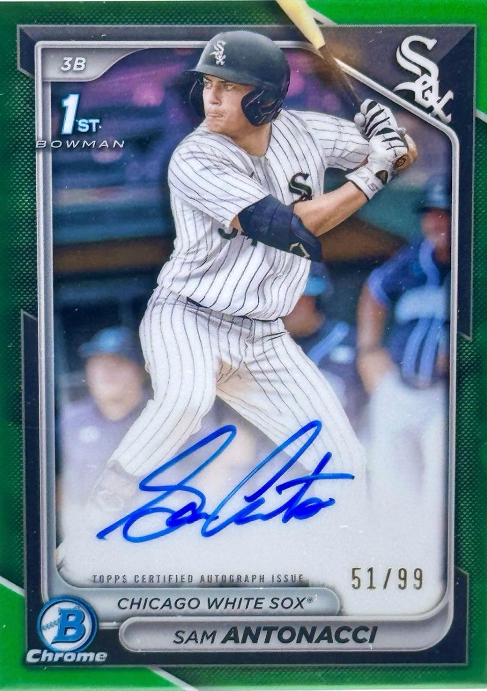 Sam Antonacci [Green Refractor] #CPA-SA