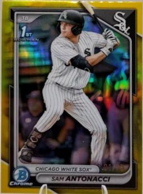Sam Antonacci [Yellow Refractor] #CPA-SA