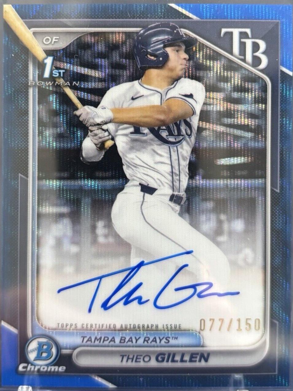 Theo Gillen [Blue Wave Refractor] #CPA-TG