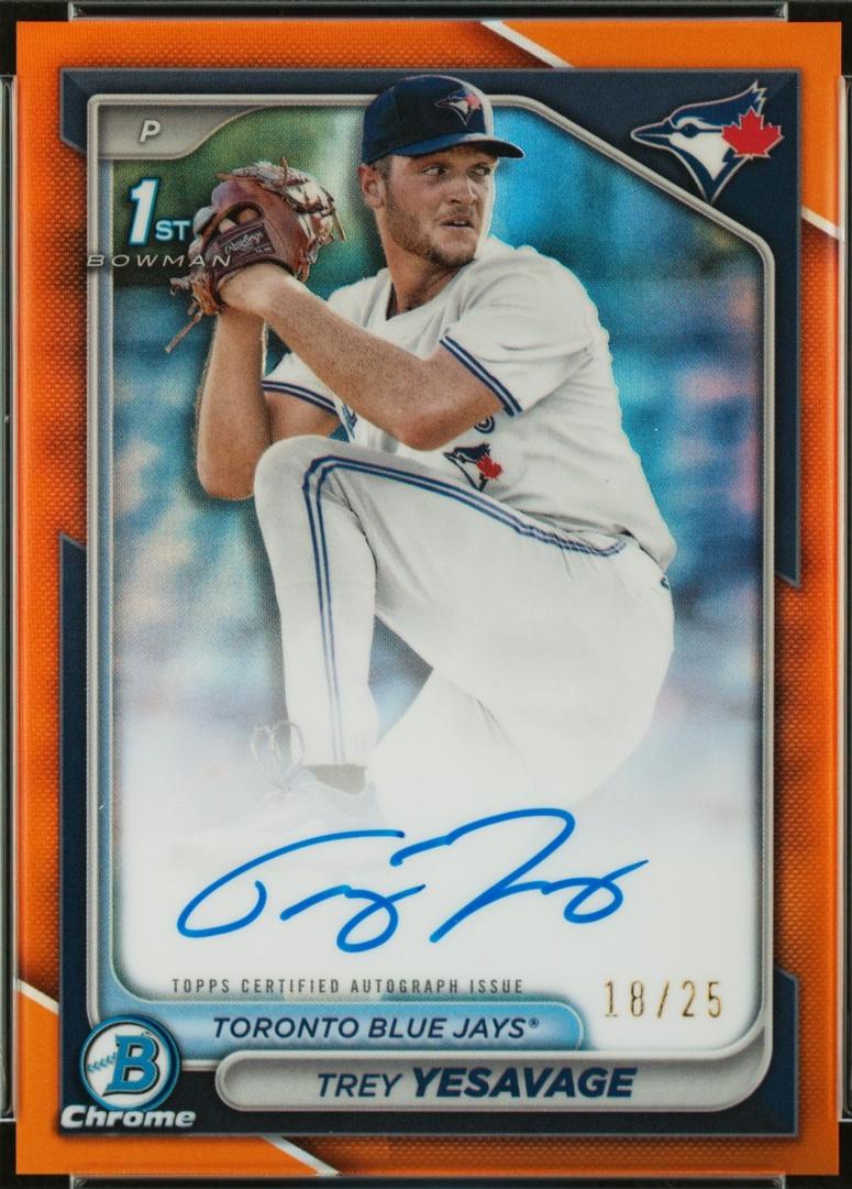 Trey Yesavage [Orange Refractor] #CPA-TY