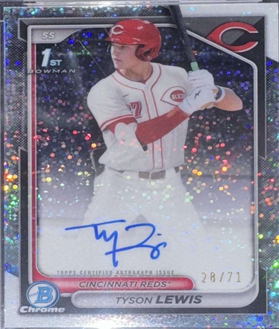 Tyson Lewis [Sparkles Refractor] #CPA-TL