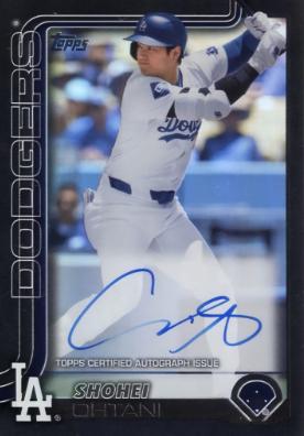 Shohei Ohtani [Black Foil Flagship Real One Autograph] #1