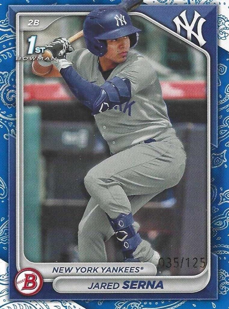 Jared Serna [Blue Pattern] #BP-68