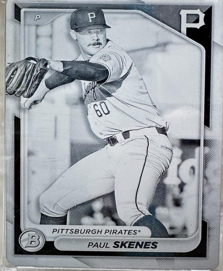 Paul Skenes [Printing Plate] #BP-125