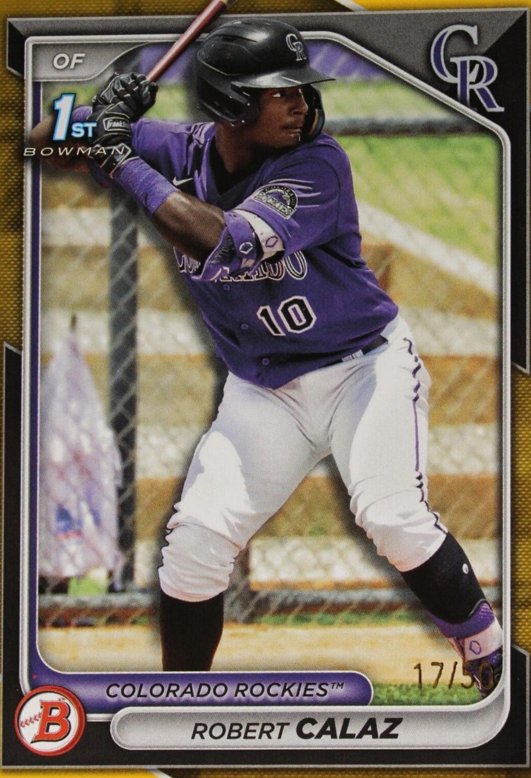 Robert Calaz [Gold] #BP-131