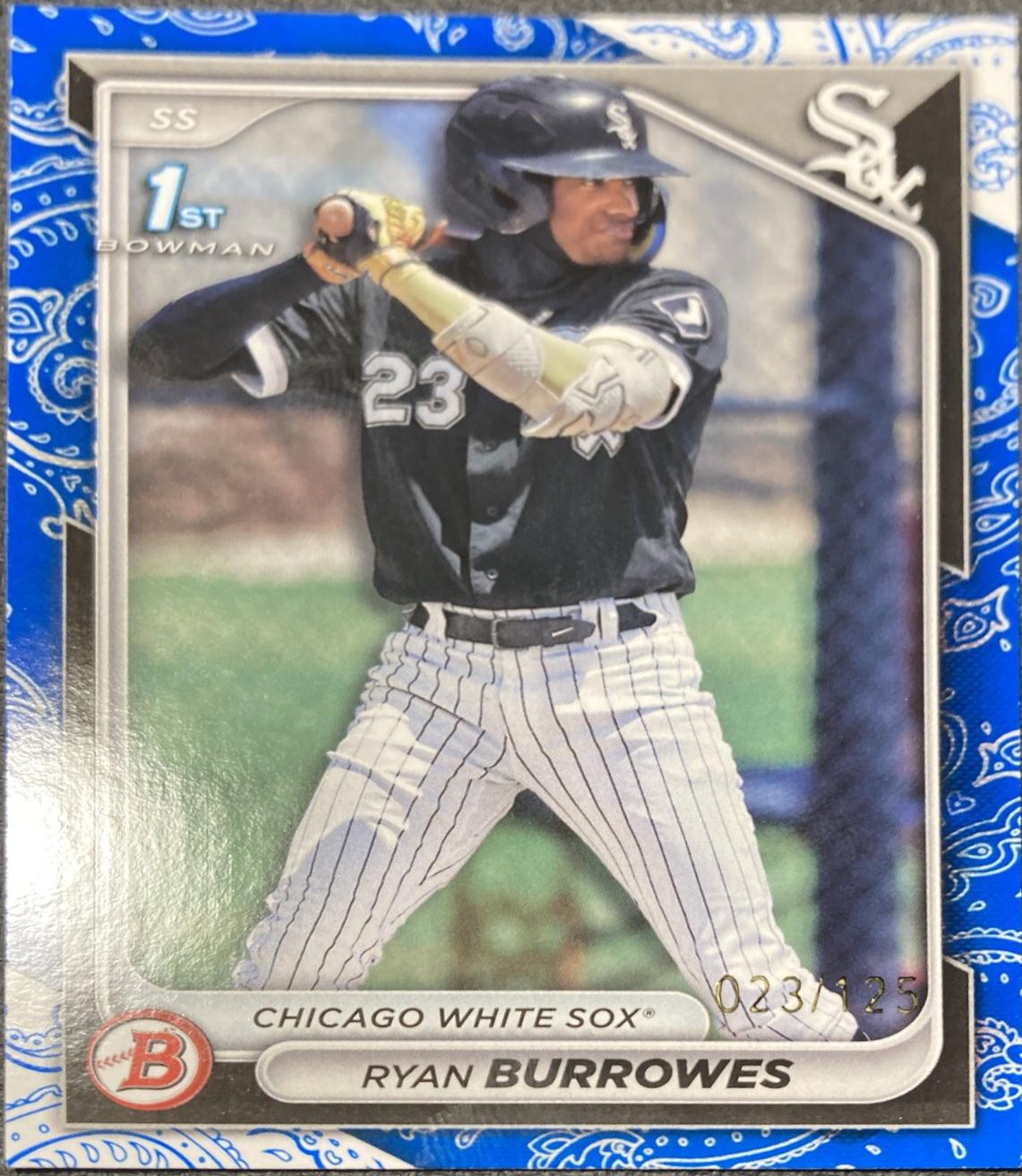 Ryan Burrowes [Blue Pattern] #BP-119