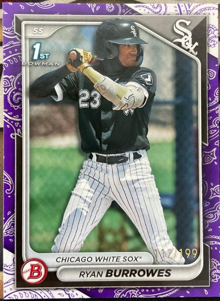 Ryan Burrowes [Purple Pattern] #BP-119