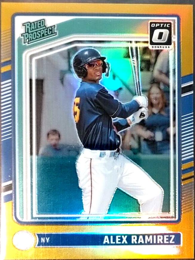 Alex Ramirez [Gold Optic] #109
