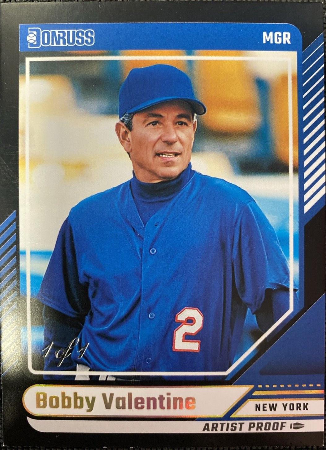 Bobby Valentine [Artist Proof Black] #100