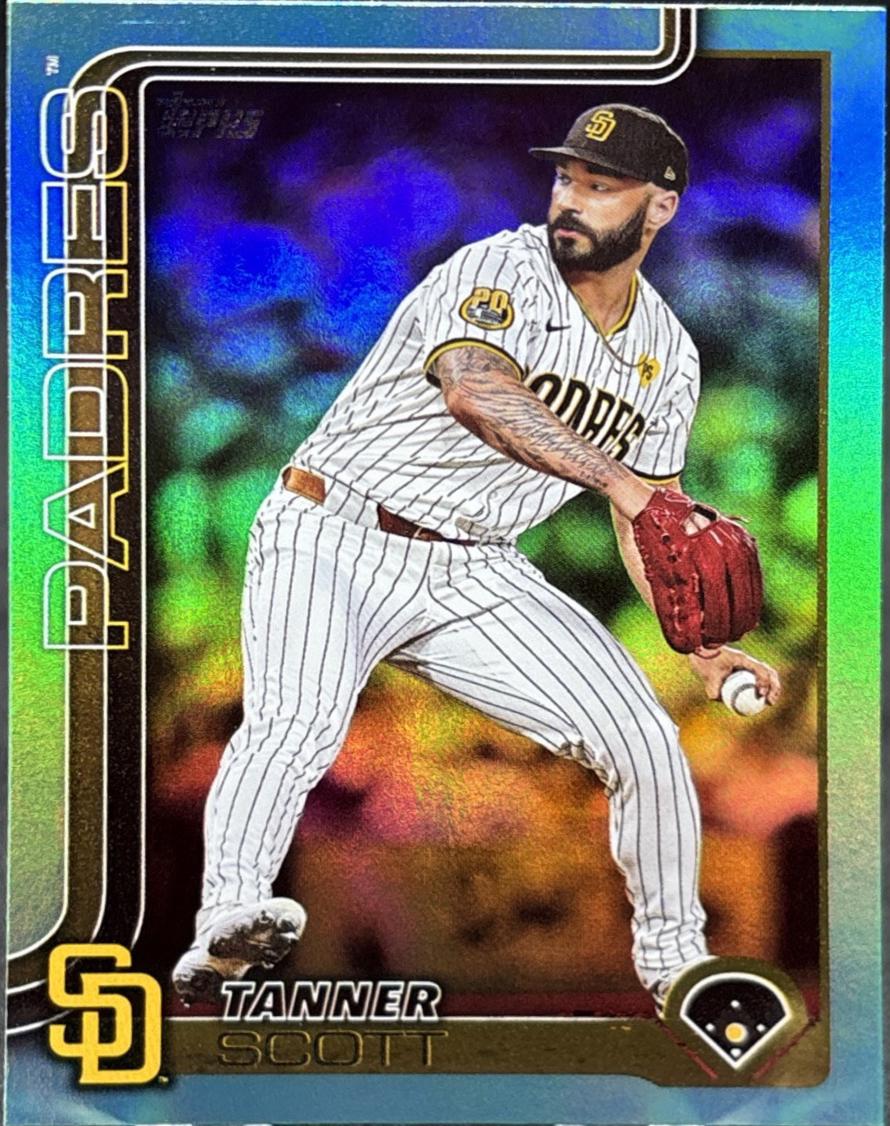 Tanner Scott [Aqua Foil] #162