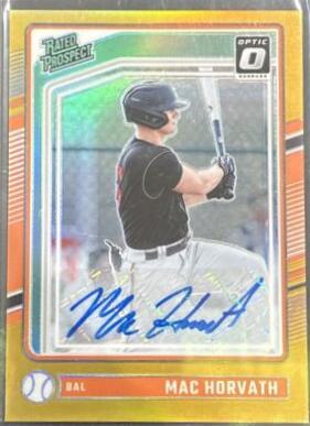 Mac Horvath [Gold Optic Signature] #119