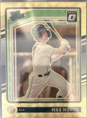 Max Muncy [Gold Vinyl Optic Signature] #183