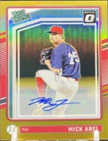 Mick Abel [Gold Optic Signature] #121