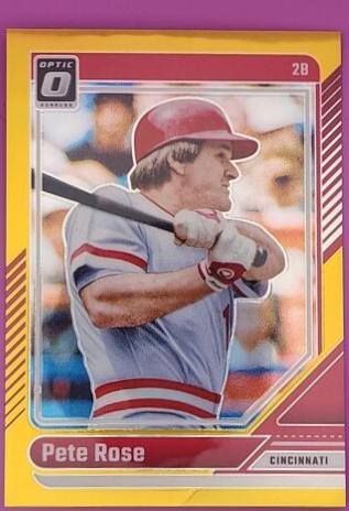 Pete Rose [Gold Optic] #64
