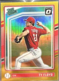 Ty Floyd [Gold Optic Signature] #111