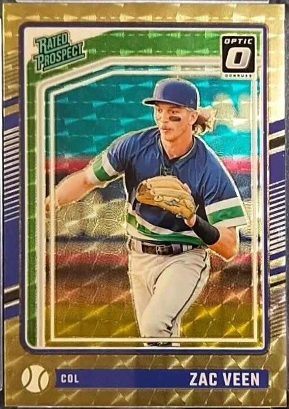Zac Veen [Gold Vinyl Optic] #132