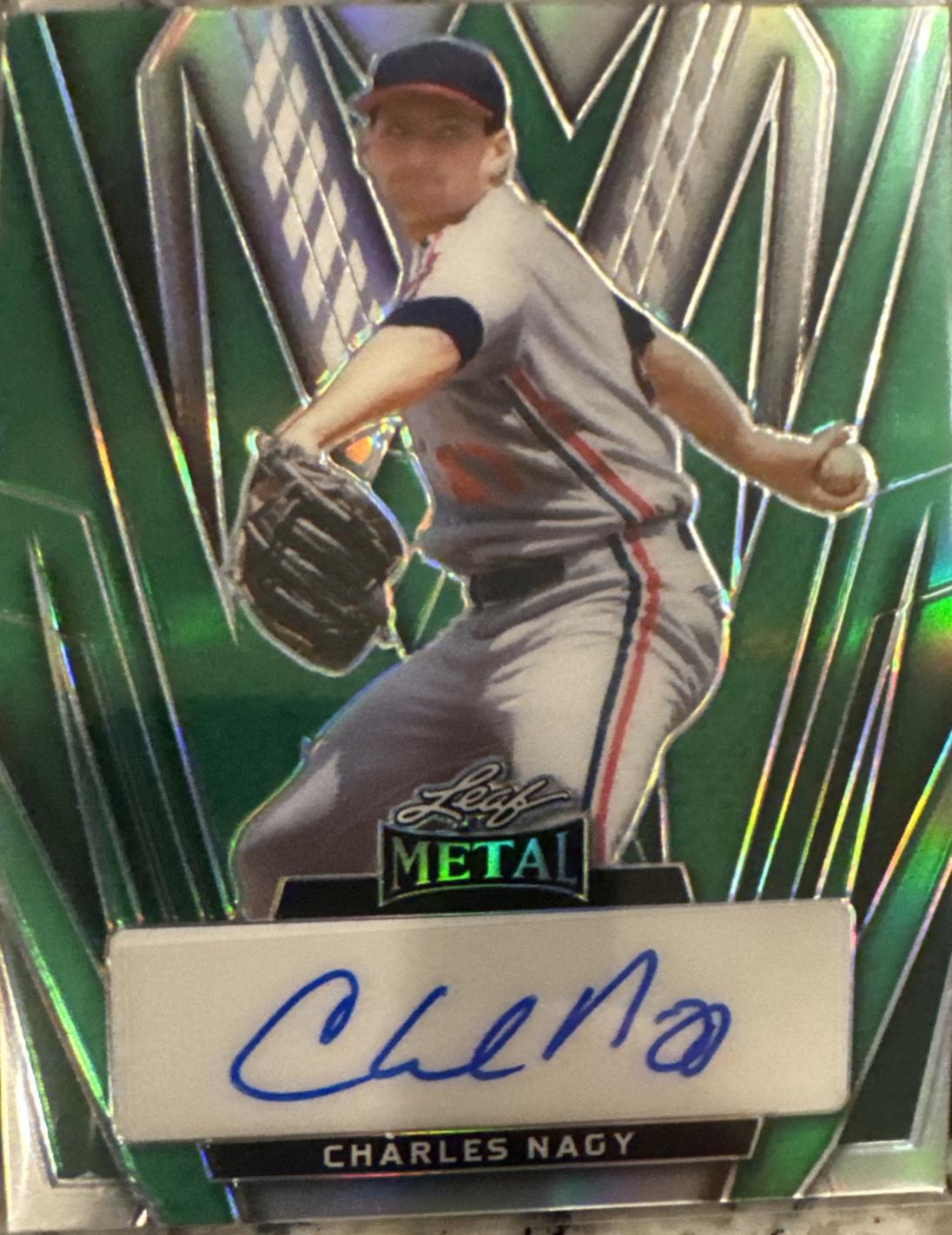 Charles Nagy [Green Prismatic] #BA-CN1