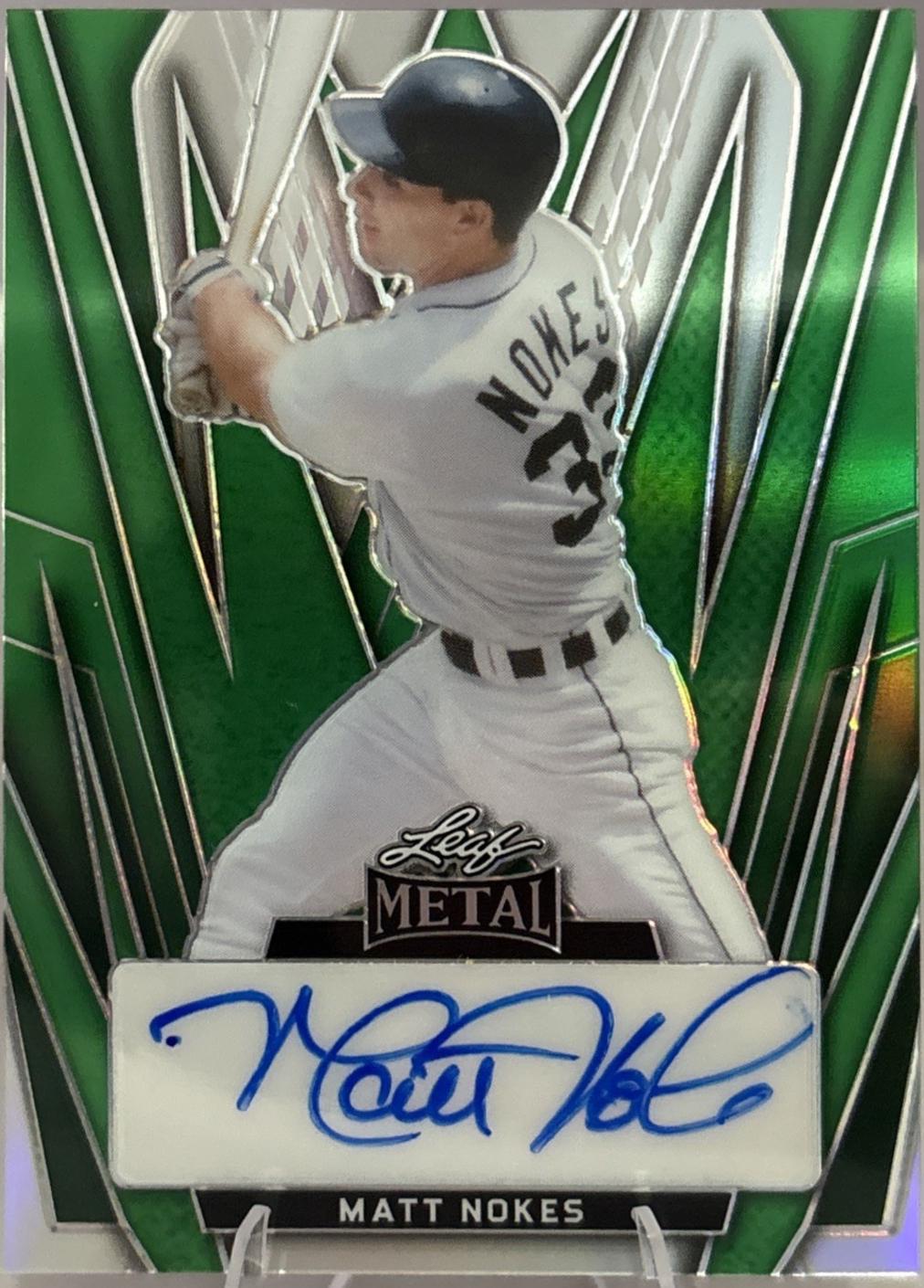 Matt Nokes [Green Prismatic] #BA-MN1