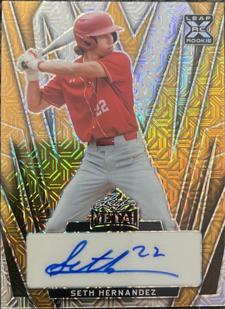 Seth Hernandez [Gold Mojo] #BA-SH1