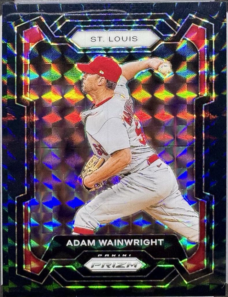Adam Wainwright [Black Finite] #47