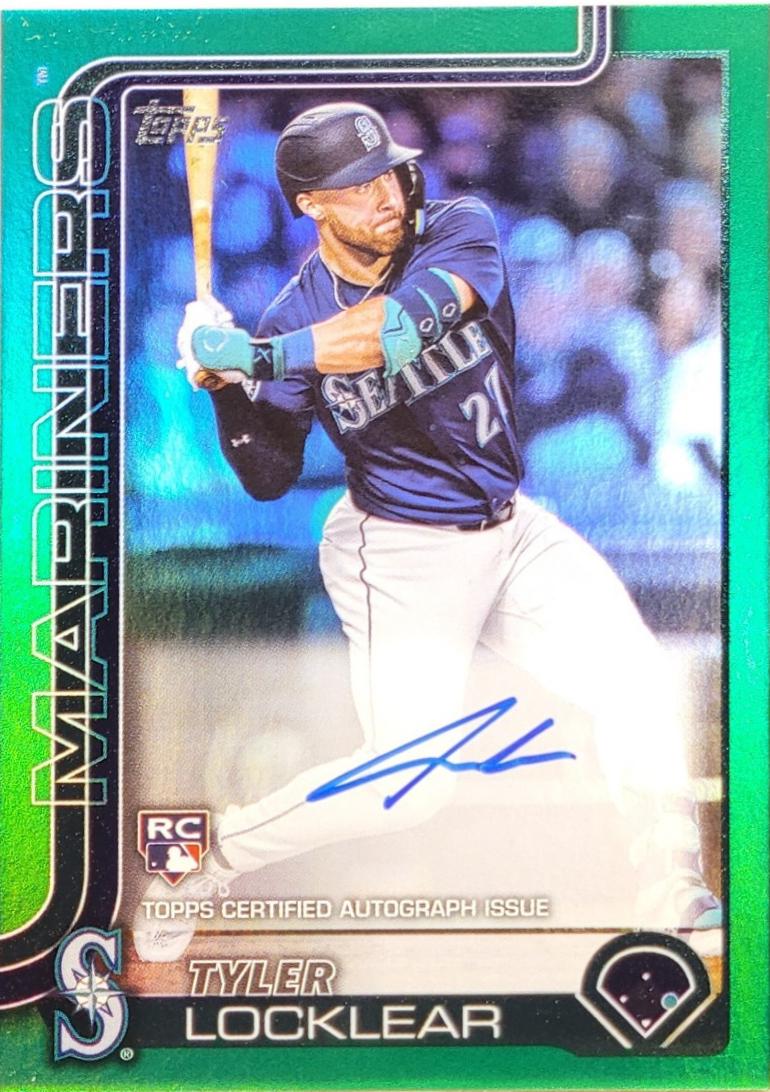 Tyler Locklear [Green Foil Flagship Real One Autograph] #192