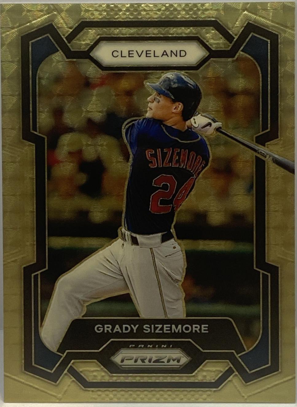 Grady Sizemore [Gold Vinyl] #144