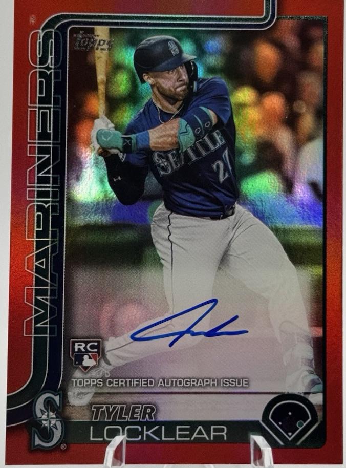 Tyler Locklear [Red Foil Flagship Real One Autograph] #192