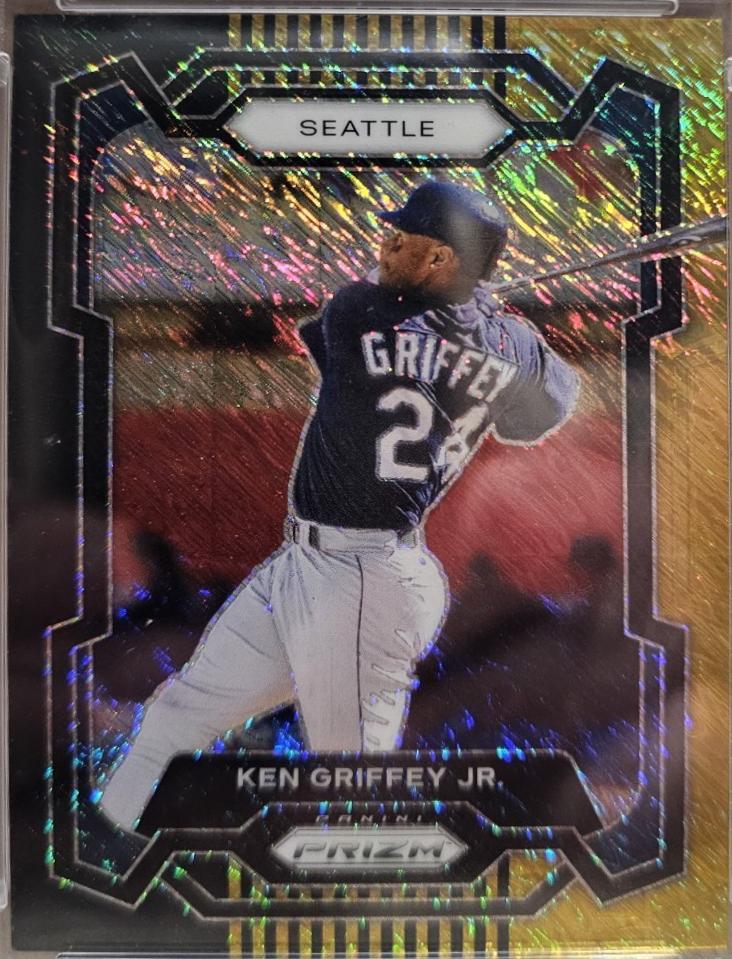 Ken Griffey Jr. [Black Gold Shimmer FOTL] #171