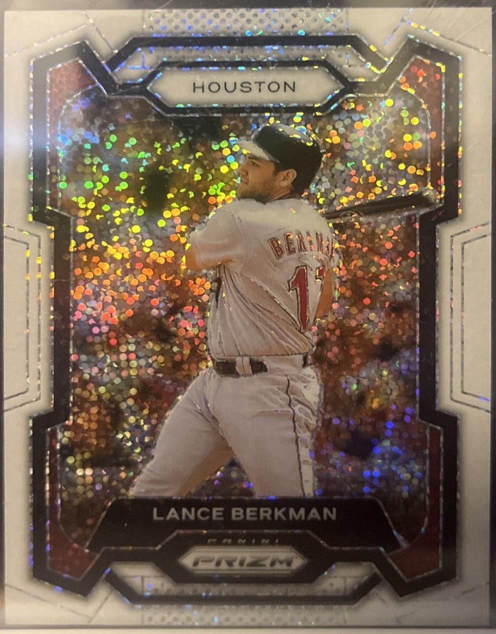 Lance Berkman [White Sparkle] #258