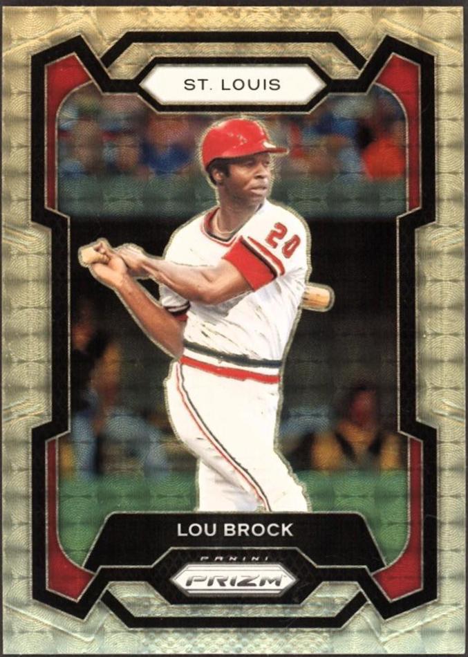 Lou Brock [Gold Vinyl] #280