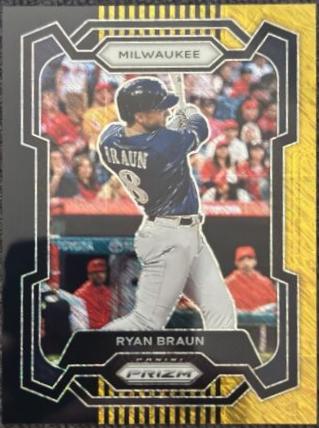 Ryan Braun [Black Gold Shimmer FOTL] #48