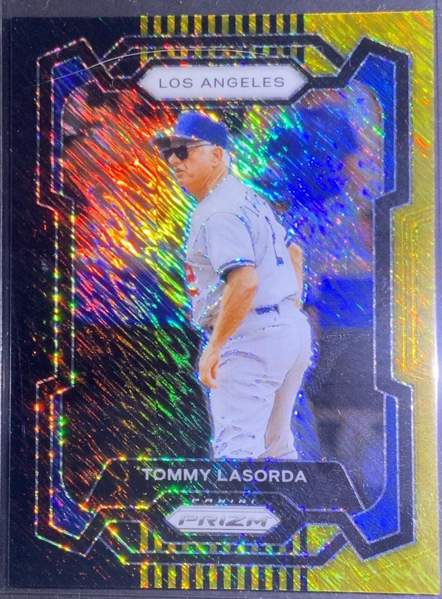 Tommy Lasorda [Black Gold Shimmer FOTL] #240