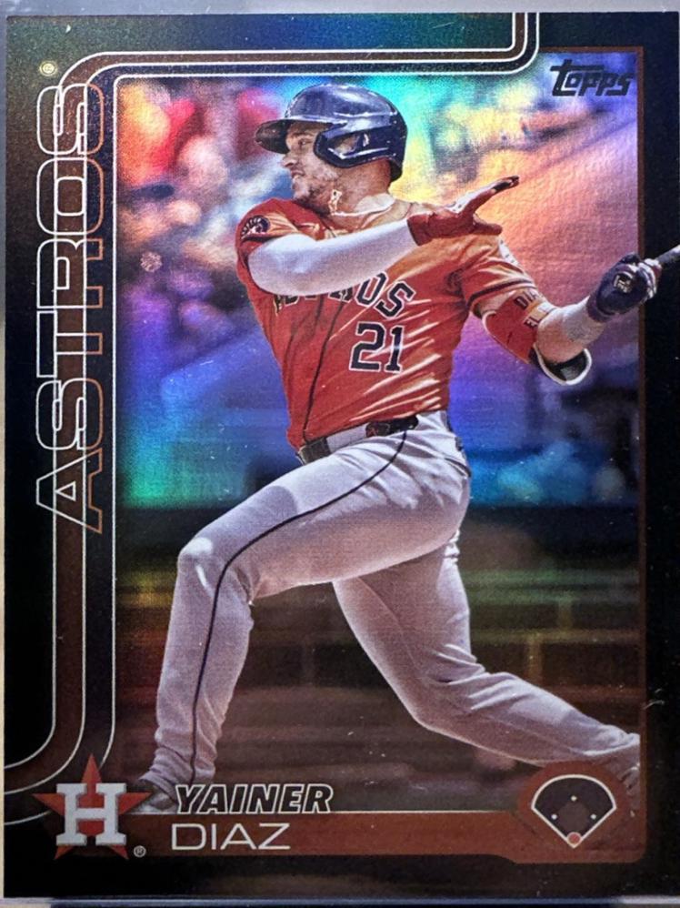 Yainer Diaz [Black Foil] #299