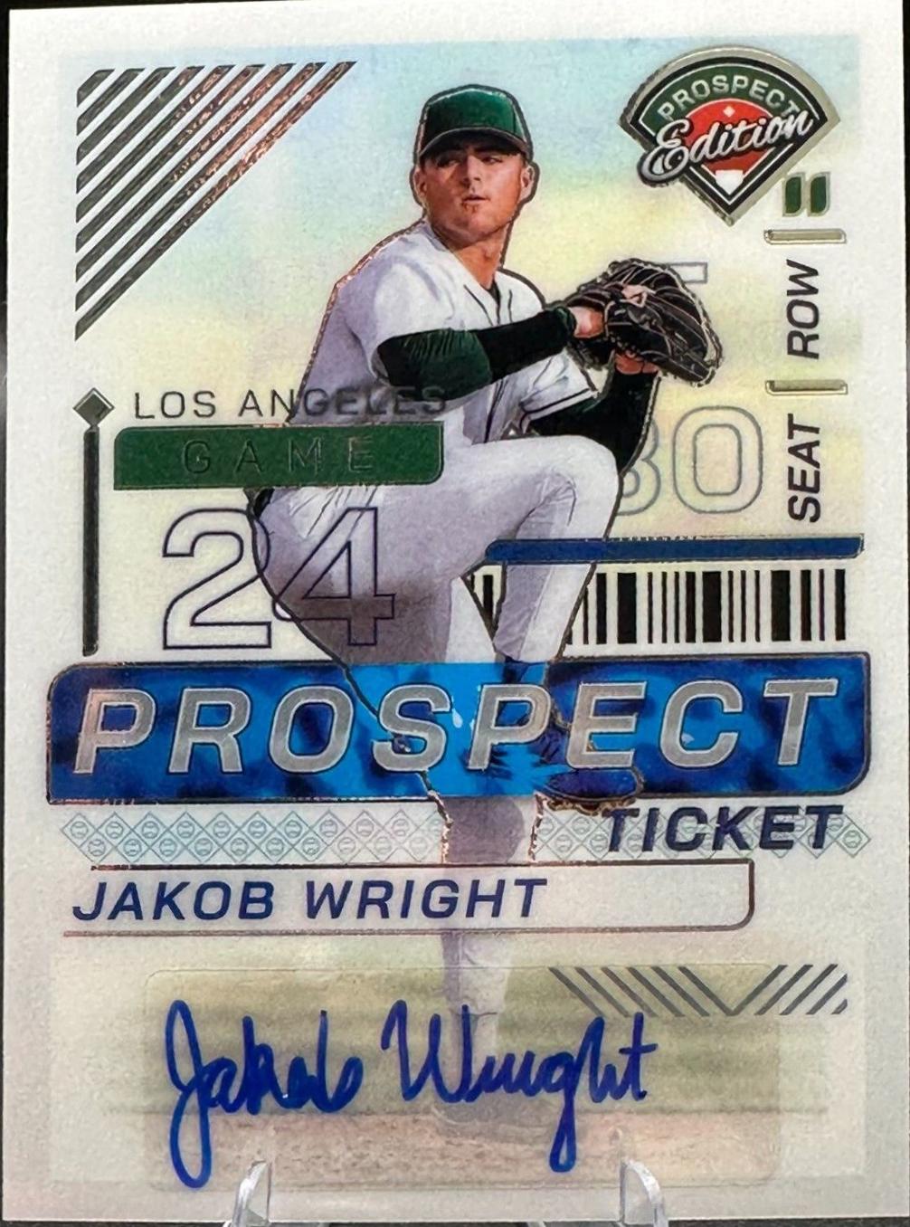 Jakob Wright [Holo Ticket Signature] #135