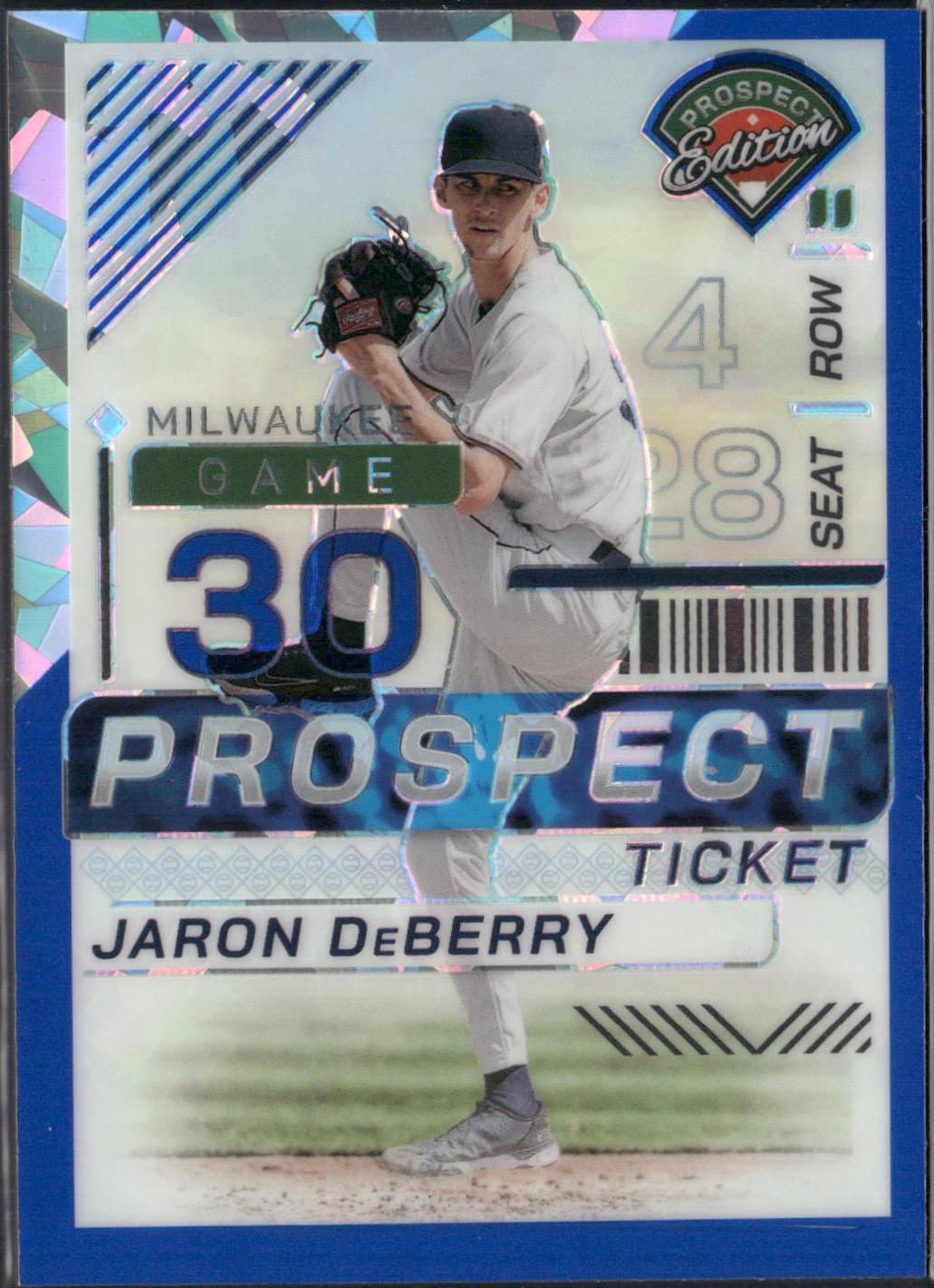 Jaron DeBerry [Blue Ice Ticket Holo] #113