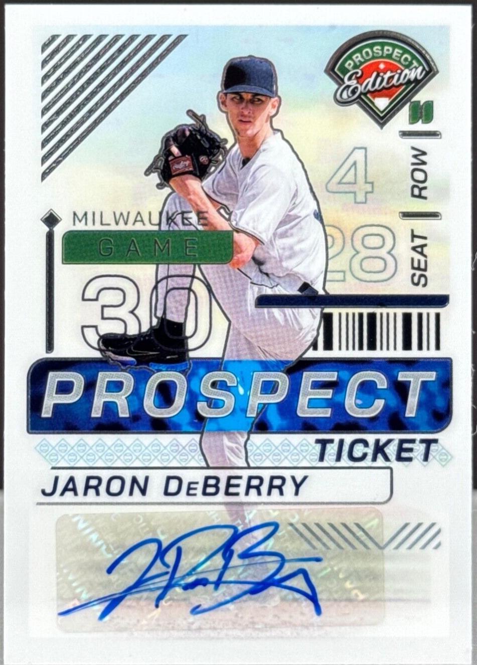 Jaron DeBerry [Holo Ticket Signature] #113