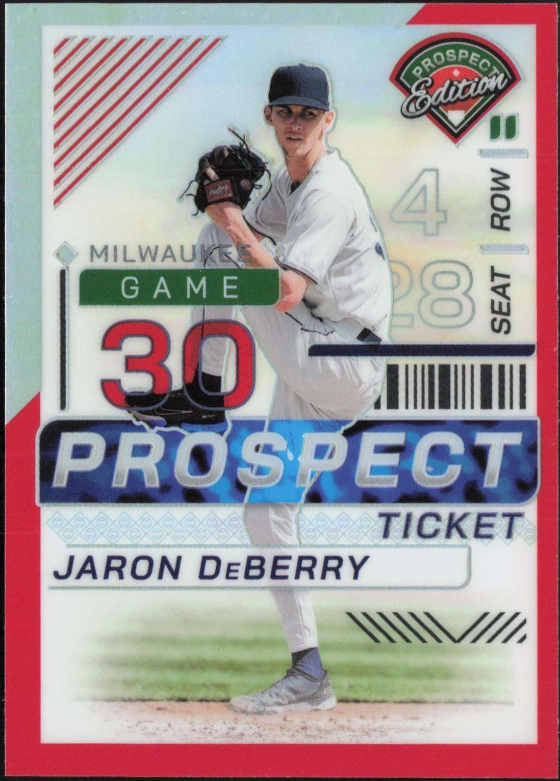 Jaron DeBerry [Red Ticket Holo] #113
