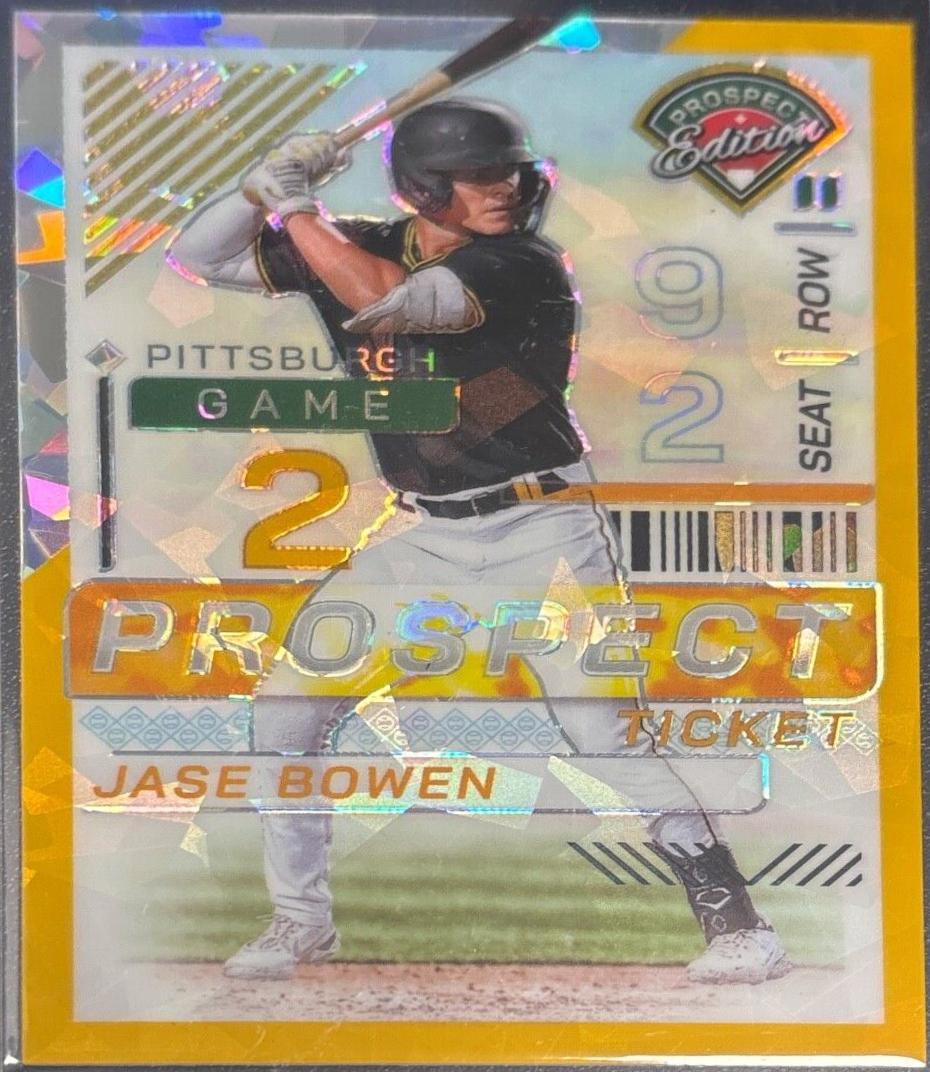 Jase Bowen [Gold Ice Ticket Holo] #7