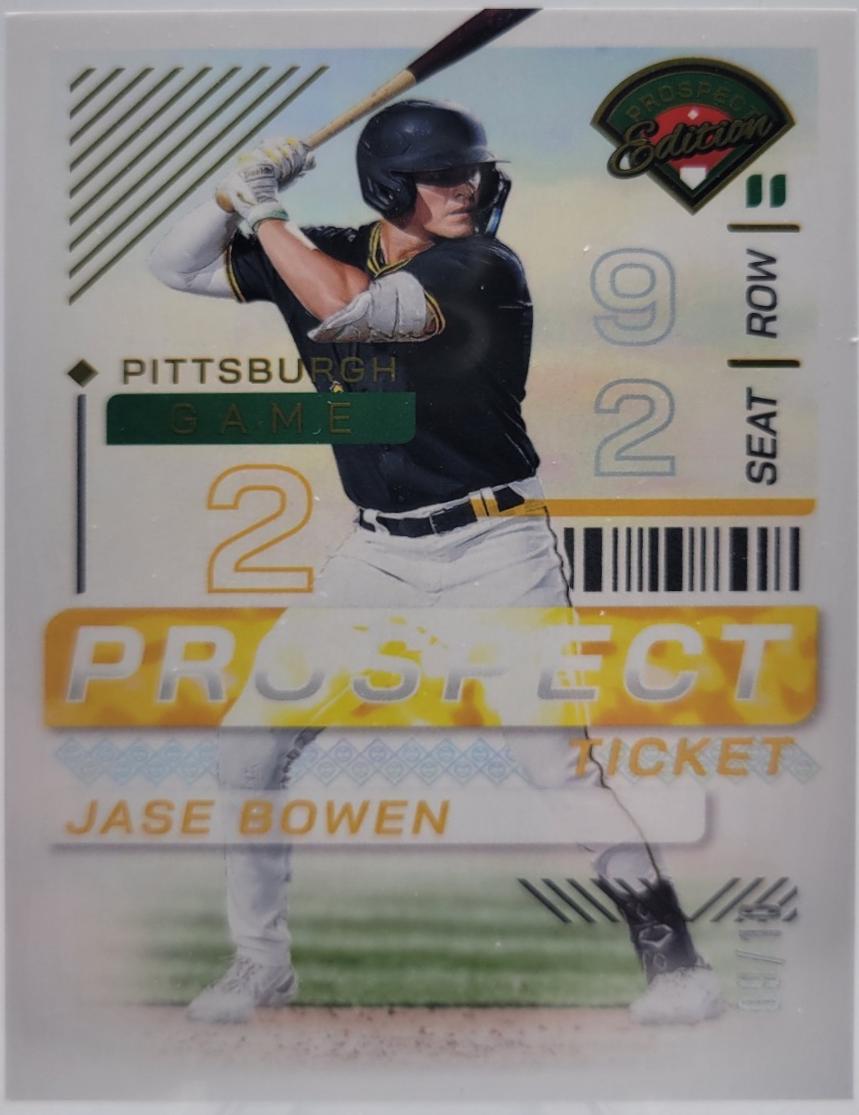 Jase Bowen [Gold Ticket Holo] #7