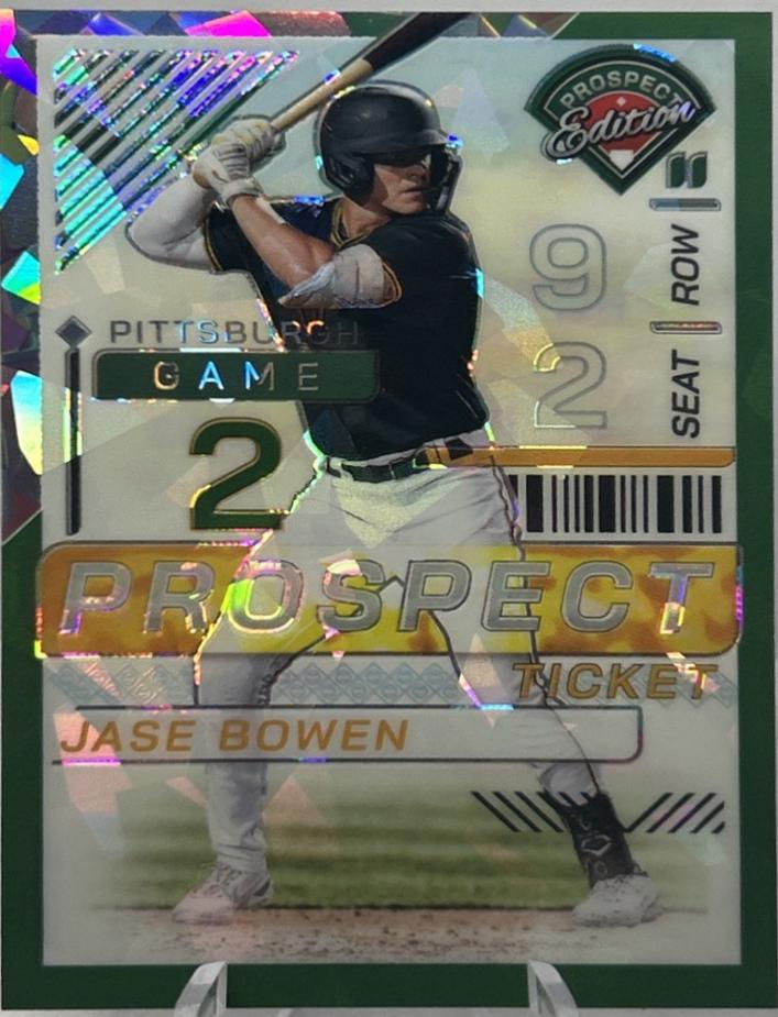 Jase Bowen [Green Ice Ticket Holo] #7