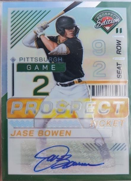 Jase Bowen [Holo Ticket Signature] #7