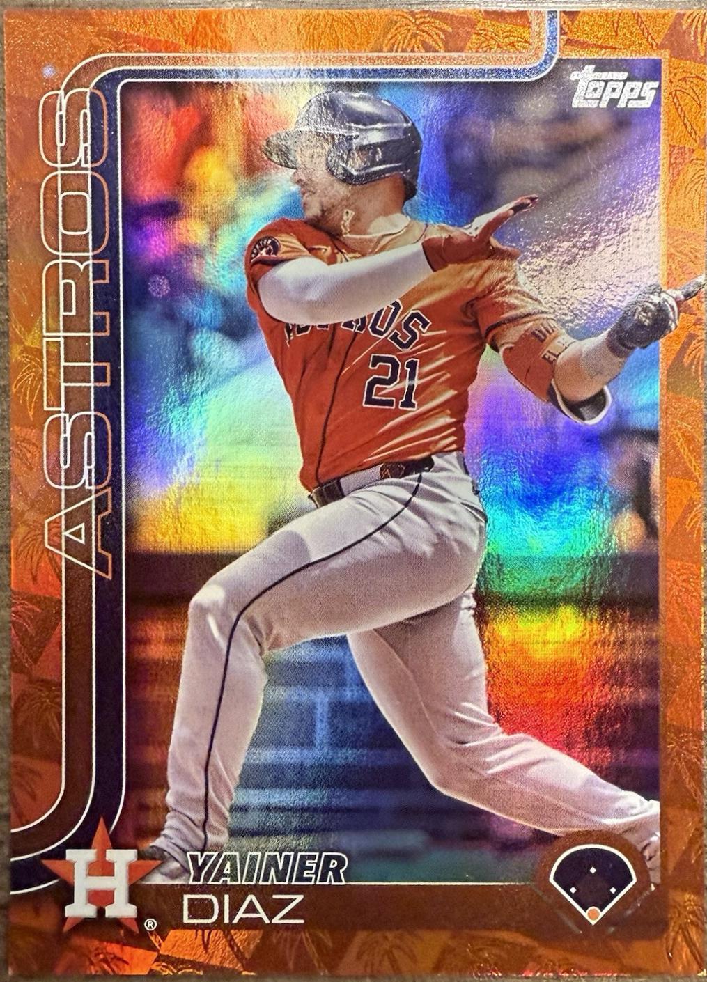 Yainer Diaz [Spring Training Orange] #299