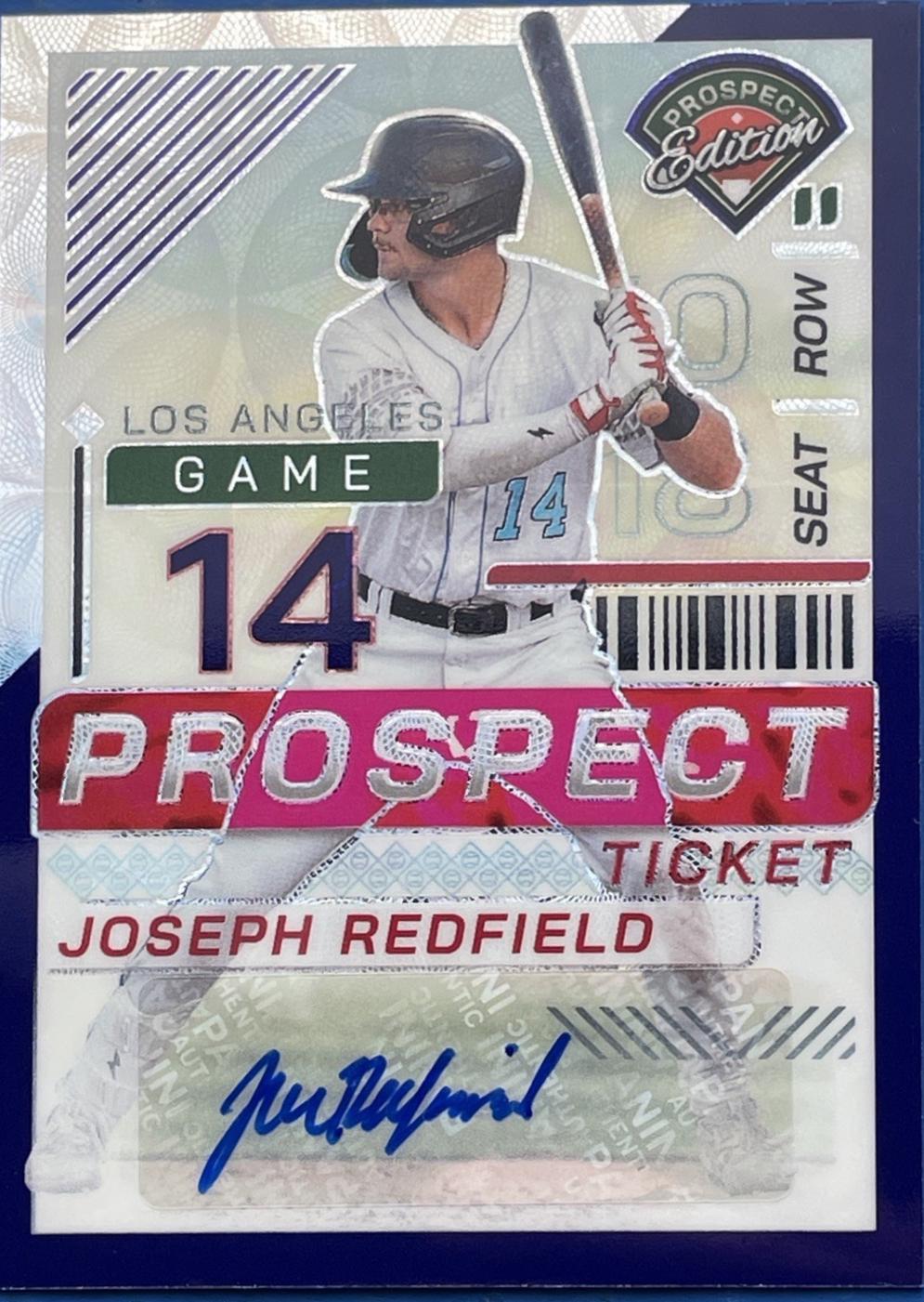 Joseph Redfield [Purple Scope Holo Ticket Signature] #107