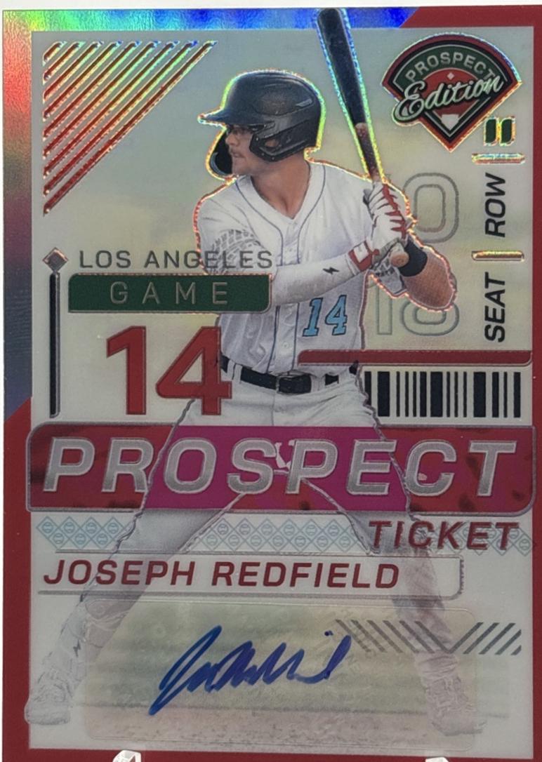 Joseph Redfield [Red Holo Ticket Signature] #107