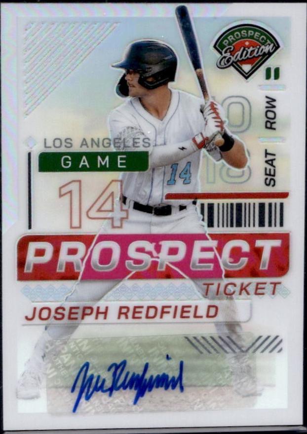 Joseph Redfield [Silver Holo Ticket Signature] #107